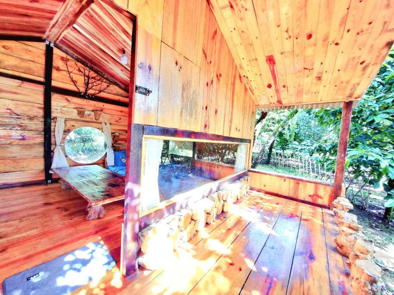Homestay Vuon Trai Cay Nhiet Doi Vo Uu Garden Bao Loc Exterior foto