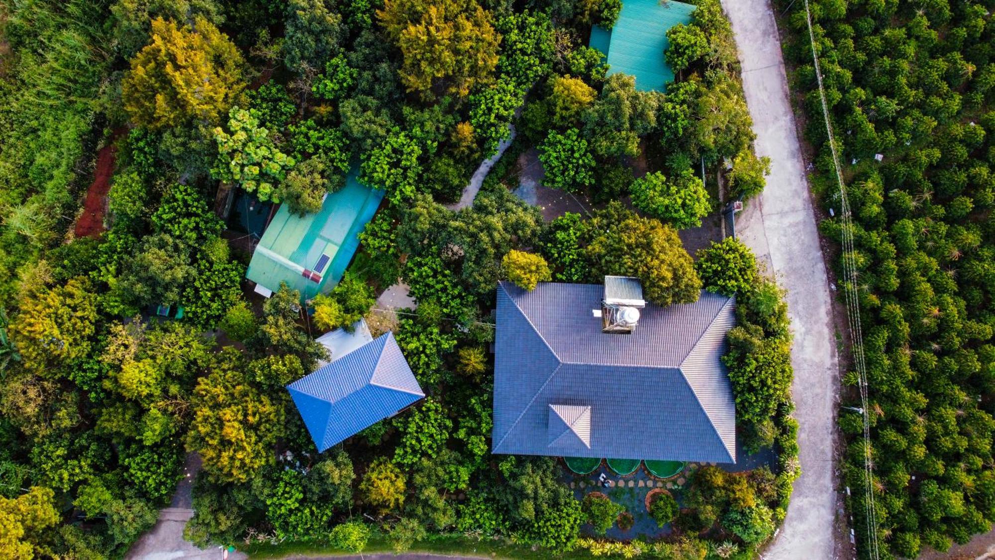 Homestay Vuon Trai Cay Nhiet Doi Vo Uu Garden Bao Loc Exterior foto